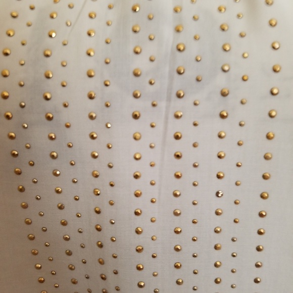 2 for $25 J Lo Embellished White Tunic - Picture 3 of 7